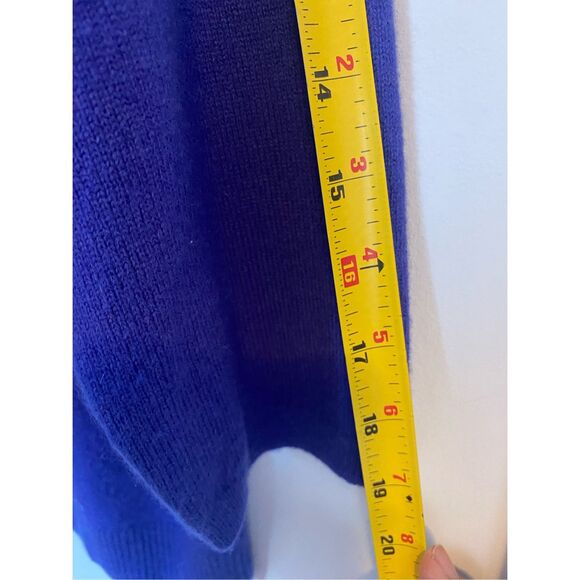 Talbots 100% Pure Cashmere Quarter Sleeve Round Neck Sweater Sz XLp - Picture 6 of 10